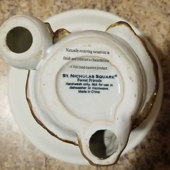 St. Nicholas Square Forest Friends Pedestal Dish - Picture 5 of 6